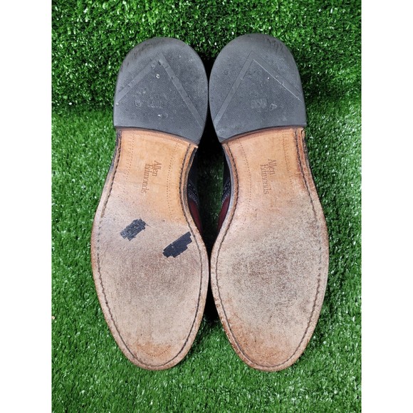 Men's Two-Tone Leather Dress Shoes - Picture 9 of 14